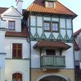 Blick auf einen kleinen Turm in Johannisburg (Ostpreußen)