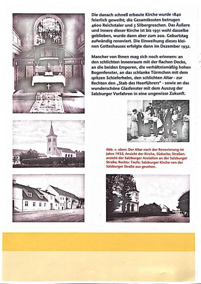 Prospektseite 4 "10 Jahre Salzburger Kirche"