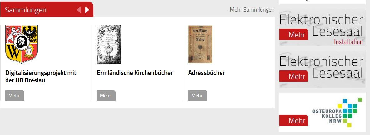 Screenshot Website der MOB Herne