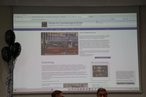 Peter Jotzo: Präsentation "Eisenbahner der Reichsbahn in vormals deutschen Ostgebieten"