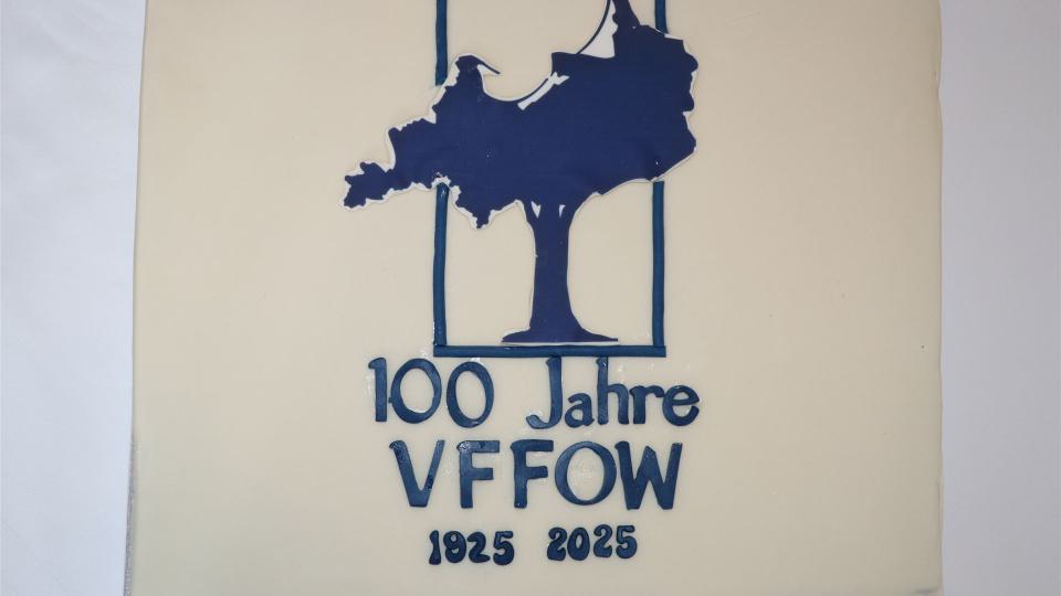 Festtorte 100 Jahre VFFOW 1925 - 2025